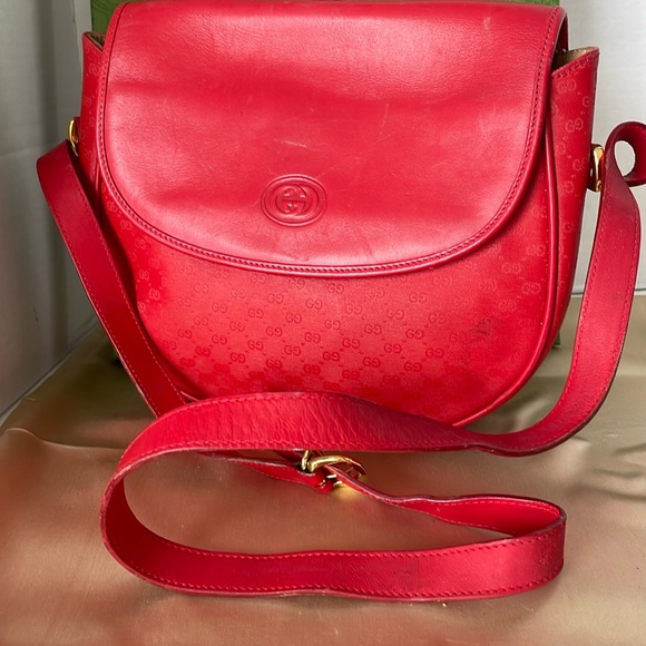 Authentic Shoulder/Crossbody Leather Bag Gucci. - Picture 3 of 17